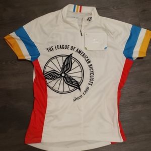 primal wear bicycle jersey women's large